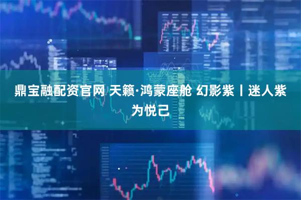 鼎宝融配资官网 天籁·鸿蒙座舱 幻影紫丨迷人紫为悦己